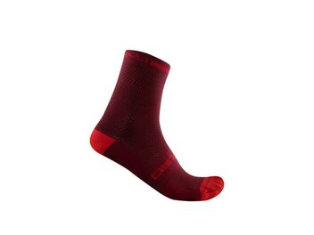 Ponožky Castelli Superleggera T 12 cm bordeaux
