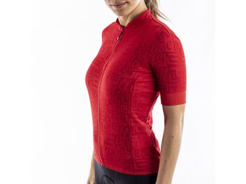 Dámský dres Castelli Promessa Jacquard red