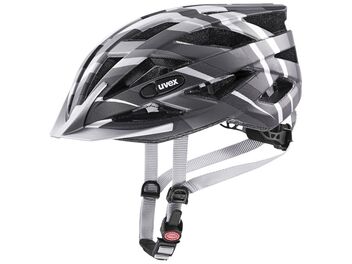 Přilba Uvex Air wing CC black silver mat