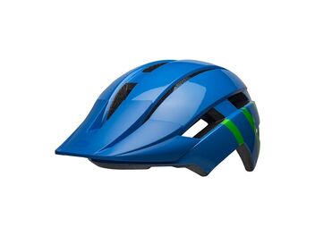 Přilba BELL Sidetrack II Youth Blue/Green
