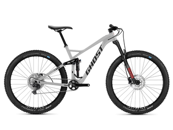 Ghost SLAMR Base - Iridium Silver / Jet Black / Riot Red 2021