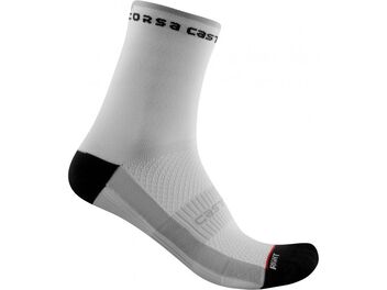 Dámské ponožky Castelli Rosso Corsa 11 black/white