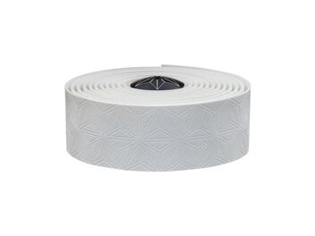 Omotávka Supacaz Super Sticky Kush - Silicone Gel - White w/Ano Black Plugs+Gel