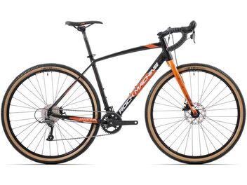 Rock Machine Gravelride 200/Gloss Black/Silver/Orange 2023