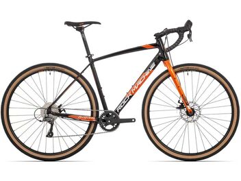 Rock Machine Gravelride 200/Gloss Black/Brick Orange/Silver 2021