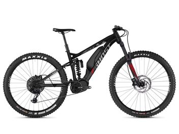 Ghost Hybride SLAMR X S3.7+ night black / iridium silver / riot red 2019