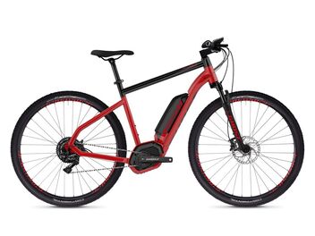 Ghost Hybride Square Cross B4.9 riot red / jetblack 2019