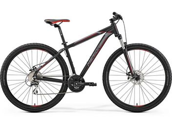 MERIDA BIG.NINE 20-D Matt Black(Red/Silver) 2019