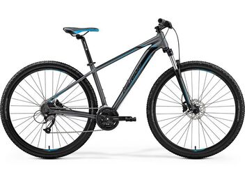 MERIDA BIG.NINE 40-D Matt Dark Silver(Blue/Blk) 2019
