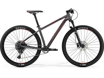 MERIDA BIG.NINE 600 Matt Dark Silver(Black/Red) 2019