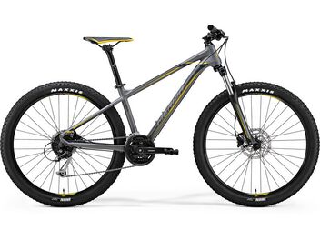 MERIDA BIG.SEVEN 100 Matt Grey(Yellow/Dark Grey) 2018