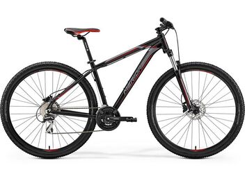 MERIDA BIG.SEVEN 20-D Matt Black(Red/Silver) 2019