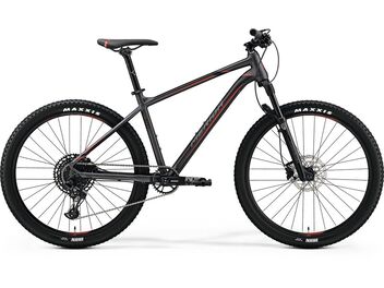 MERIDA BIG.SEVEN 600 Matt Dark Silver(Black/Red) 2019