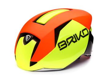 Přilba Briko GASS yellow-orange
