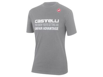 Pánské triko Castelli Advantage grey/melange