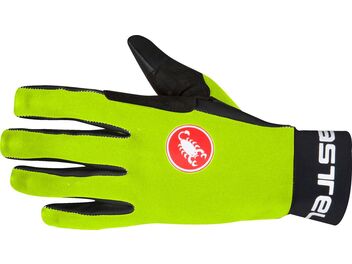 Zimní rukavice Castelli Scalda yellow fluo/black