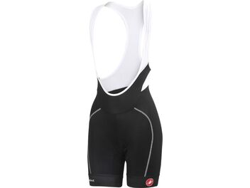 Dámské kalhoty Castelli Velocissima se šlemi black/white