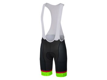 Kraťasy Castelli Volo black/pro green