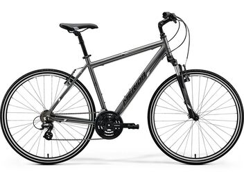 MERIDA CROSSWAY 10-V Matt Anthracite(White) 2018