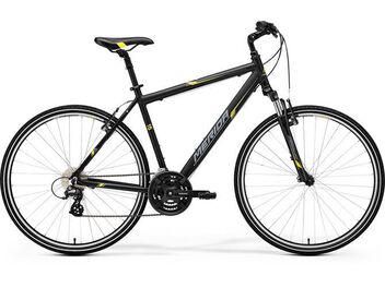 Merida CROSSWAY 15-V Matt Black(Yellow/Grey) 2017