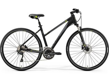 MERIDA CROSSWAY 300 Lady Matt Black (Green) 2019