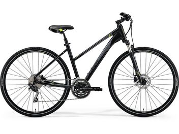 MERIDA CROSSWAY 300 Lady Matts Black(Green/Grey) 2018