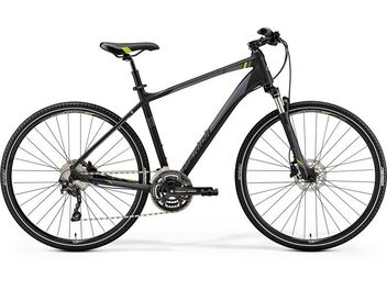 MERIDA CROSSWAY 300 Matt Black (Green) 2019