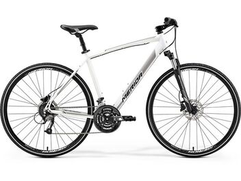 MERIDA CROSSWAY 40-D Silk Pearl-White(Silver) 2019
