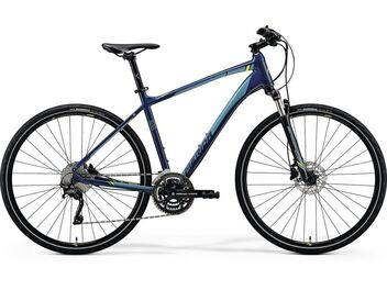 MERIDA CROSSWAY 500 Dark Petrol(Yellow/Lite Teal) 2018