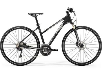 MERIDA CROSSWAY XT-EDITION Lady Matt Black(Shiny Silver) 2019