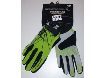 Dětské rukavice Endura Hummvee black green