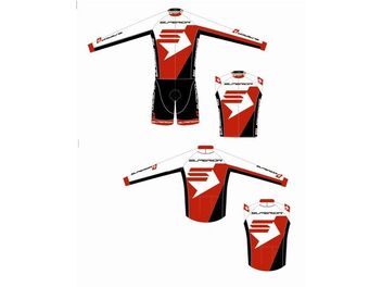 Dres Superior Cycling Jersey Race dlouhý zateplený