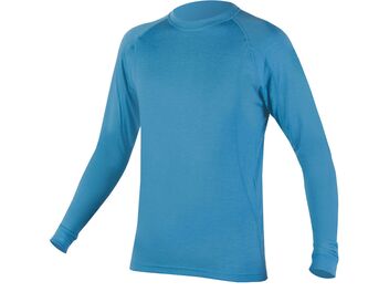 Pánské triko Endura Baabaa Merino s dlouhým rukávem ultramarine