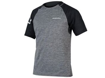 Dres Endura SingleTrack s krátkým rukávem Pewter Grey