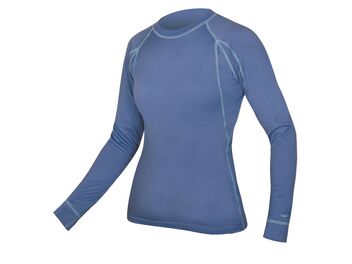 Dámské triko Endura Baabaa Merino s dlouhým rukávem blue