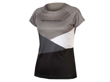 Dámský dres Endura SingleTrack Core Print T black
