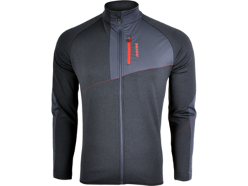 Pánská fleecová mikina Ferrato Pro MJ1146 black-charcoal
