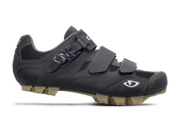 MTB tretry Giro Privateer R black/gum