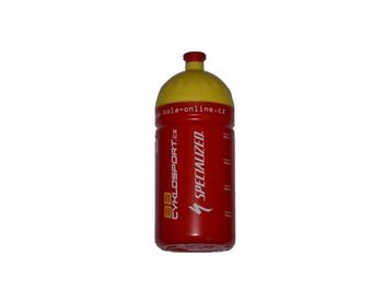 Láhev BB Cyklosport 0,5l red/yell