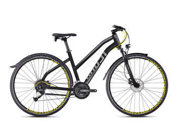 GHOST Square Cross X 3.8 black / yellow Ladies 2018