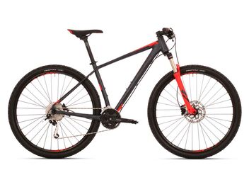 Superior XC 879 matte dark grey/black/neon red 2018