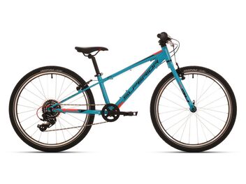 Superior RACER RX 24 gloss petrol blue/black/neon red 2018