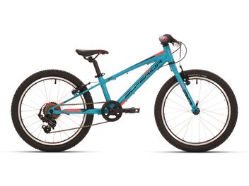 Superior RACER XC 20 gloss petrol blue/black/neon red 2018