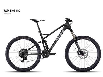 Ghost PathRIOT LC 8 black/silver 2016 test. velikost L