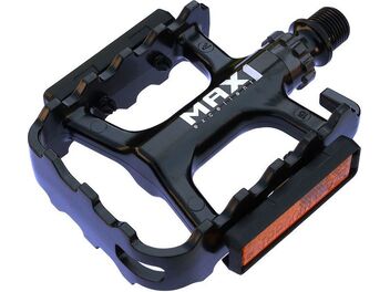Pedály MAX1 Race ložiskové hliníkové černé