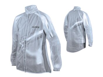 Pláštěnka Force PVC čirá, suchý zip