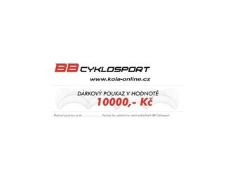 Dárkový poukaz na částku 10 000 Kč