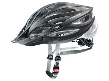 Přilba Uvex Oversize black mat-silver