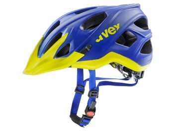 Přilba Uvex Stivo CC blue-lemon mat