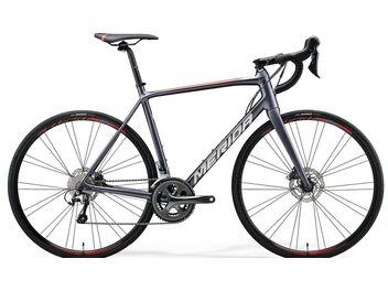 Merida SCULTURA DISC 300 Silk Anthracite(Race Red) 2020